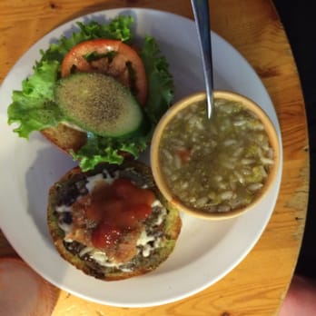 Blue Dog Cafe - Lentil burgers - Breakfast & Brunch Near Me - Invermere, British Columbia