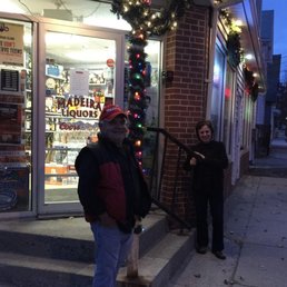 Exterior outside entrance of Madeira Liquors - Providence, Rhode Island Exterior outside entrance of Madeira Liquors - Providence, Rhode Island