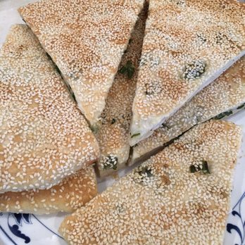 Darda Seafood Restaurant - Sesame Bread With Green Onion - Chinese Near Me - Milpitas, California