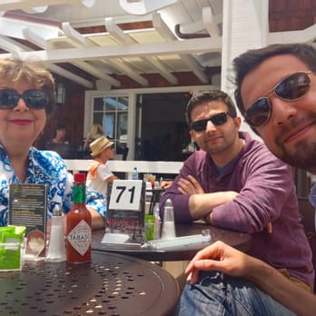 Urth Caffe - With family relaxing in the usual spot. - Coffee & Tea Near Me - Laguna Beach, California