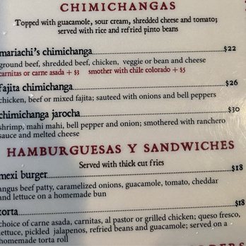 Mariachi's Mexican Cuisine - Menu - Mexican Near Me - Lihue, Hawaii Mariachi's Mexican Cuisine - Menu - Mexican Near Me - Lihue, Hawaii