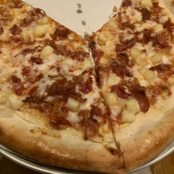 Dewey's Pizza - Overland Park - Custom pineapple and bacon - Pizza Near Me - Overland Park, Kansas Dewey's Pizza - Overland Park - Custom pineapple and bacon - Pizza Near Me - Overland Park, Kansas