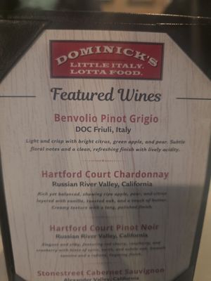 Menu photo 2 Dominick's Buford, GA Menu photo 2 Dominick's Buford, GA