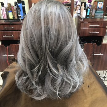 Sunshine Salon - Gray and cut with Diana - Hair Salons Near Me - Carson, California