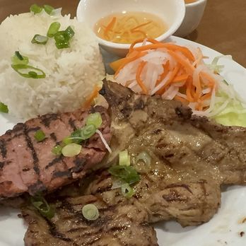 Bun Cha Ca Hoang Yen - Pork Nem Nuong on rice - Vietnamese Near Me - Vancouver, British Columbia Bun Cha Ca Hoang Yen - Pork Nem Nuong on rice - Vietnamese Near Me - Vancouver, British Columbia