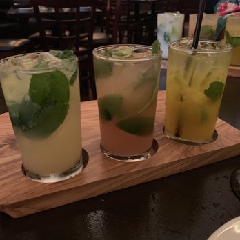 Havana Grill - Peach, guava, and mango mojito flight! - Cuban Near Me - Chicago, Illinois