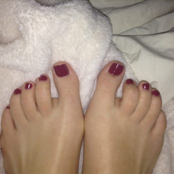 Cedar Nail Spa - perfect job!! happy soft pretty feet thanks so much ada! - Nail Salons Near Me - Groton, Connecticut