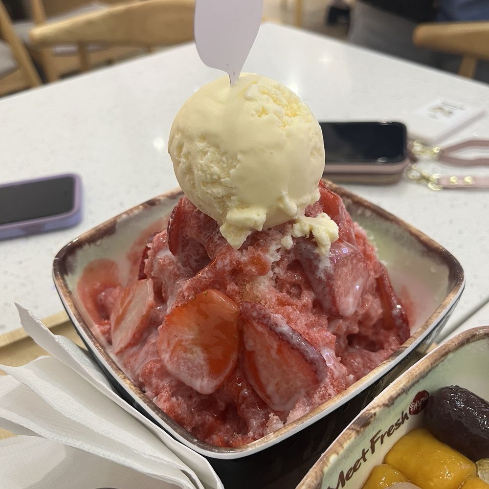 Meet Fresh - Strawberry shaved Ice - Desserts Near Me - Raleigh, North Carolina Meet Fresh - Strawberry shaved Ice - Desserts Near Me - Raleigh, North Carolina