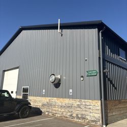 Outside building