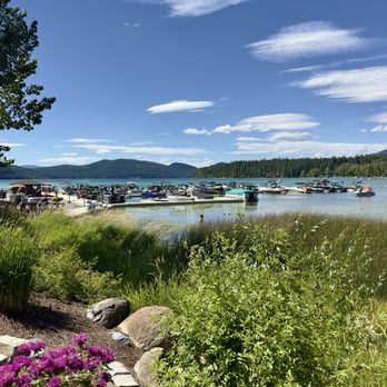Boat Club Restaurant - View from Boat Club Tiki Bar - Steakhouses Near Me - Whitefish, Montana Boat Club Restaurant - View from Boat Club Tiki Bar - Steakhouses Near Me - Whitefish, Montana