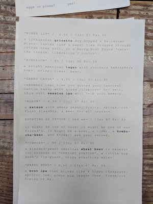Menu photo 7 Bungalow by Middle Brow Chicago, IL