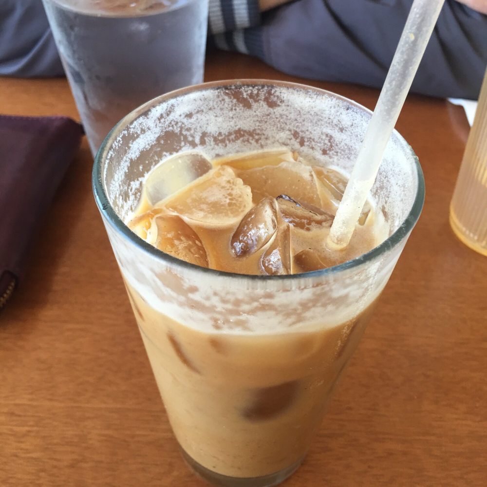 Bubble N Bean - Pumpkin Iced Coffee with Coconut Milk and Extra Ice -- best coffee I've ever had - Coffee & Tea Near Me - Draper, Utah