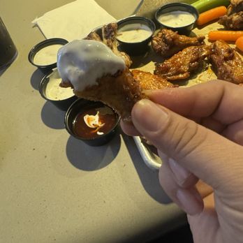 Buffalo Wild Wings - Size of the wings here - Sports Bars Near Me - Riverside, California