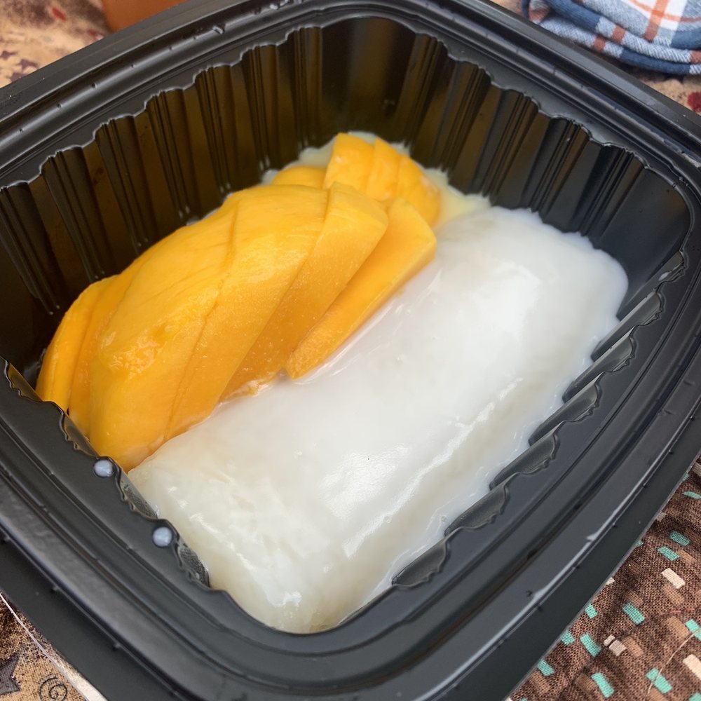 Vegan Thai - Mango with Coconut Sticky Rice - Vegan Near Me - Longmont, Colorado Vegan Thai - Mango with Coconut Sticky Rice - Vegan Near Me - Longmont, Colorado