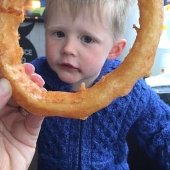Quinlan's Fish - Massive onion rings. - Seafood Near Me - Tralee, Kentucky