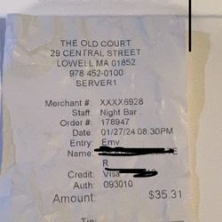 The Old Court - Who ever cooked that night