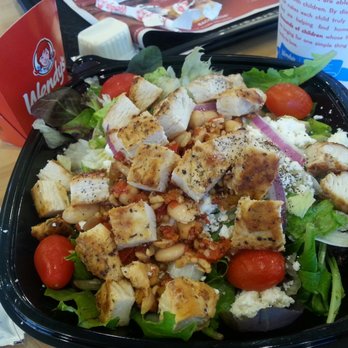 Wendy's - The Power Mediterranean Chicken Salad- my favorite! - Fast Food Near Me - Crystal River, Florida Wendy's - The Power Mediterranean Chicken Salad- my favorite! - Fast Food Near Me - Crystal River, Florida
