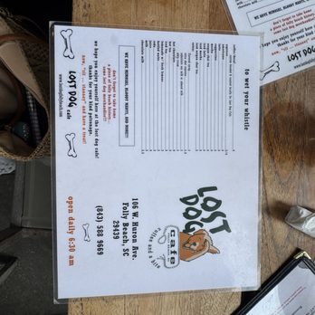 Lost Dog Cafe - Menu - Breakfast & Brunch Near Me - Folly Beach, South Carolina Lost Dog Cafe - Menu - Breakfast & Brunch Near Me - Folly Beach, South Carolina