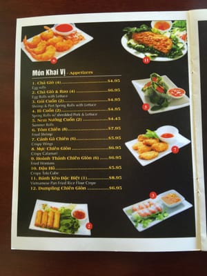 Menu photo 8 I Love Pho Oxnard, CA