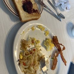 Mayfair Restaurant - I was hungry so I ate some of the food.