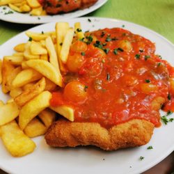 Schnitzel Eckenheimer Feuer (EUR 16,90/ Stand Mai 2023)