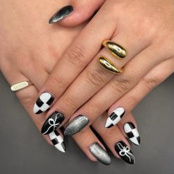 Roadrunner Nails Skin & Spa - Done by Robe! He did exactly what I asked and made them look even better than the reference photo! Love them!!