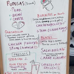 Genio's Grill - Menu