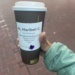 large butterscotch cold brew