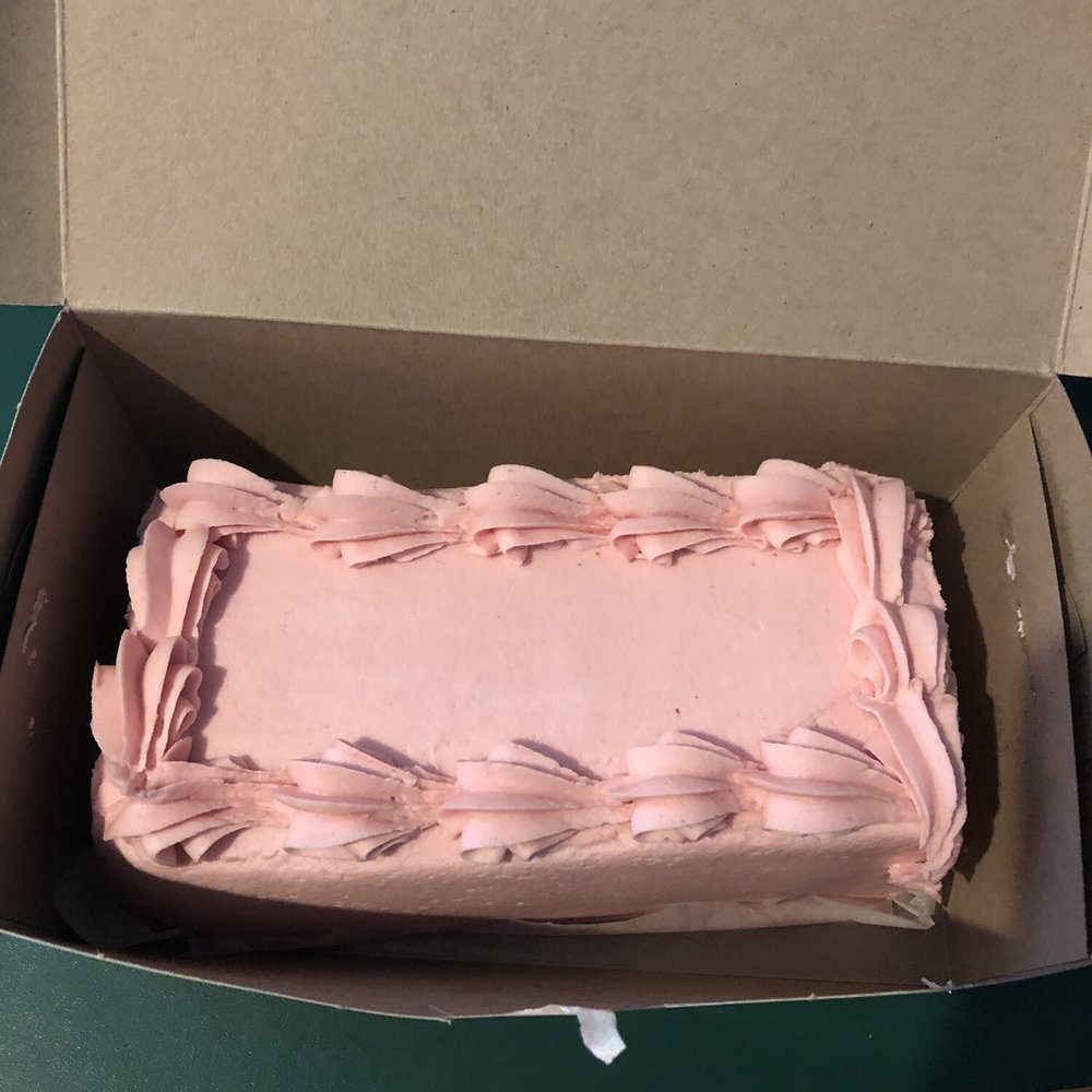 Trefzger's Bakery - Raspberry chiffon cake. (Special of the month) - Bakeries Near Me - Peoria Heights, Illinois Trefzger's Bakery - Raspberry chiffon cake. (Special of the month) - Bakeries Near Me - Peoria Heights, Illinois