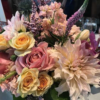 La Catrina Flower Studio - Gorgeous centerpiece flowers, the photo doesn't do the colors justice - Florists Near Me - Brooklyn, New York
