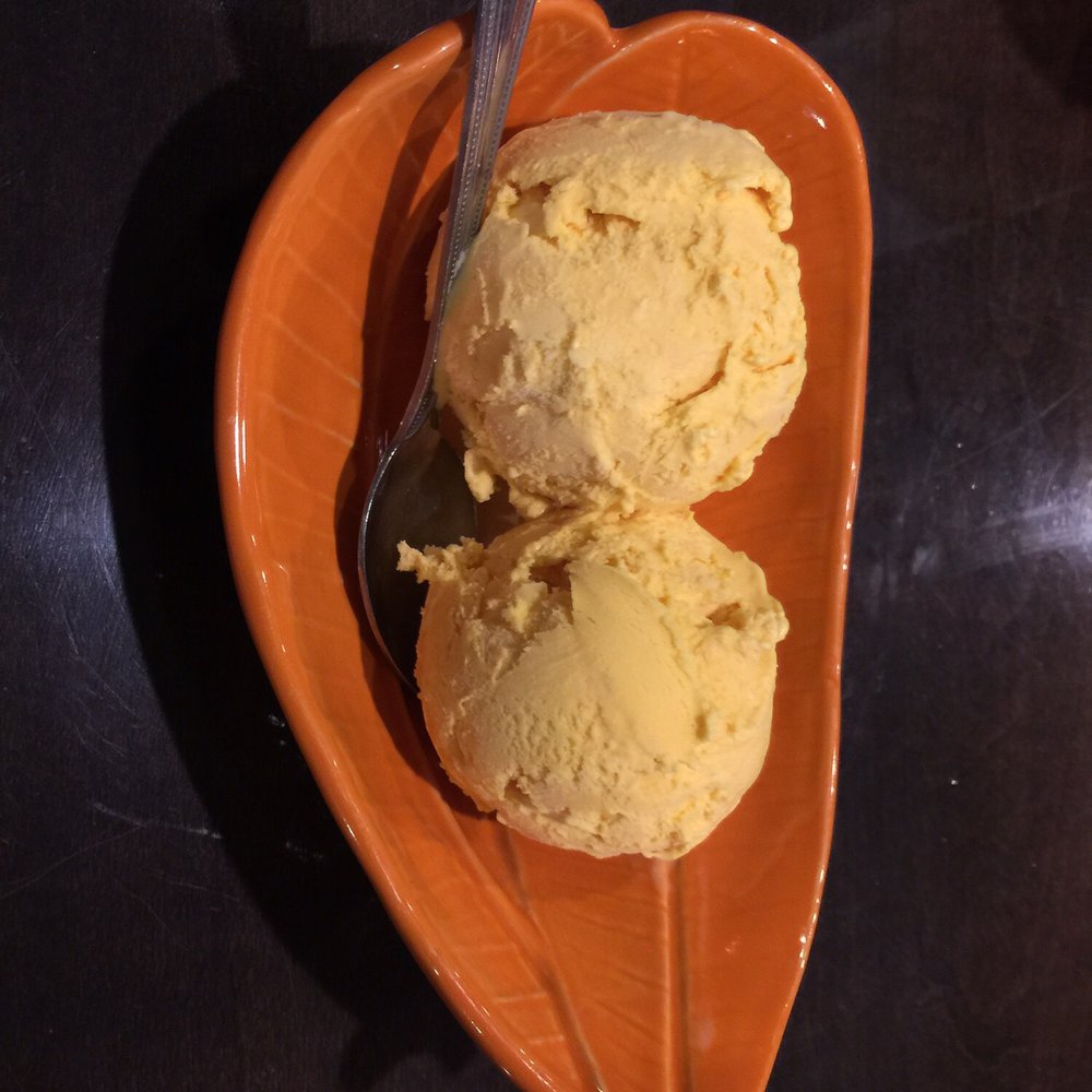 Thai Connection - Mango ice cream - Thai Near Me - Columbus, Indiana Thai Connection - Mango ice cream - Thai Near Me - Columbus, Indiana