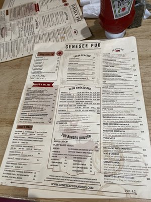 Menu photo 3 Genesee Pub and BBQ Golden, CO