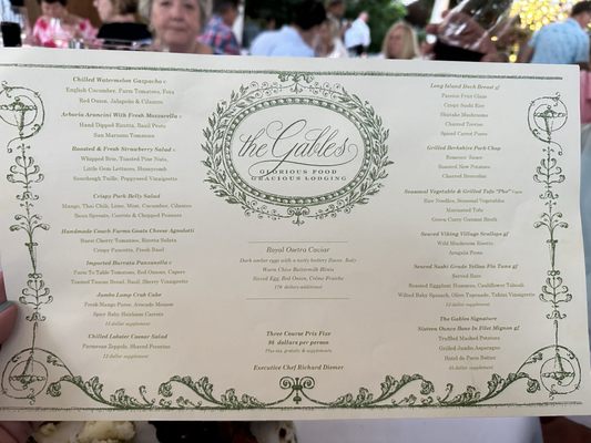 Menu photo 3 The Gables Inn and Restaurant Beach Haven, NJ