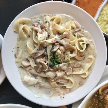 Savoy Kitchen - Creamy Mushrooms Prosciutto Pasta - Asian Fusion Near Me - Alhambra, California Savoy Kitchen - Creamy Mushrooms Prosciutto Pasta - Asian Fusion Near Me - Alhambra, California