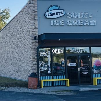 Zarley's Subs & Ice Cream - Outside exterior - Ice Cream & Frozen Yogurt Near Me - Sapulpa, Oklahoma Zarley's Subs & Ice Cream - Outside exterior - Ice Cream & Frozen Yogurt Near Me - Sapulpa, Oklahoma