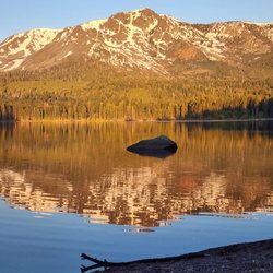 Fallen Leaf Campground - Catching the Sunrise at Fallen Leaf Lake.