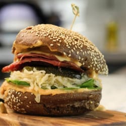 North Sandwiches - The Rueben on seeded dark rye
