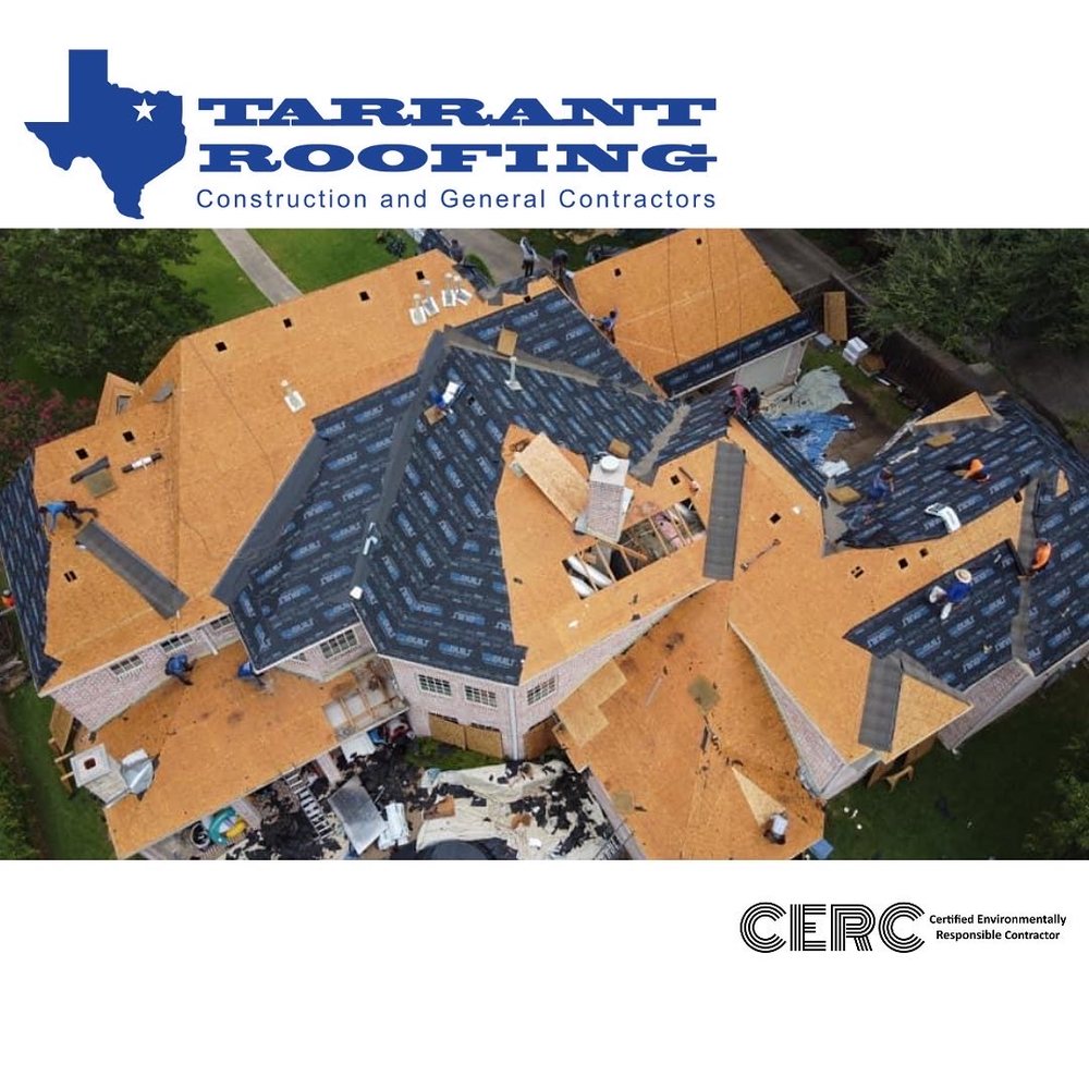 Slide of Tarrant Roofing
