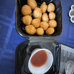 Palle Di Pancia - Garlic balls and Marinara