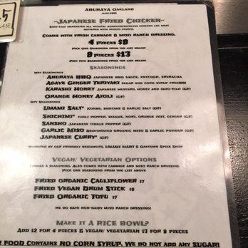 Aburaya - Izakaya Near Me - Oakland, California