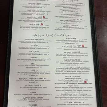 Newcastle Pizzeria - 1/2024 Menu - Pizza Near Me - Newcastle, California Newcastle Pizzeria - 1/2024 Menu - Pizza Near Me - Newcastle, California