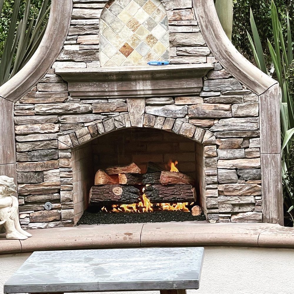 Newly installed logs everything that goes with it. Look great. Thanks!! Newly installed logs everything that goes with it. Look great. Thanks!!