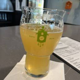 There new tropical hazy ipa was amazing There new tropical hazy ipa was amazing