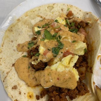 Jimmy's Egg - Chorizo Taco!! - Breakfast & Brunch Near Me - Tyler, Texas Jimmy's Egg - Chorizo Taco!! - Breakfast & Brunch Near Me - Tyler, Texas