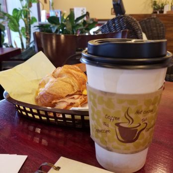 SP Café - Breakfast croissant combo with coffee - Bubble Tea Near Me - San Antonio, Texas SP Café - Breakfast croissant combo with coffee - Bubble Tea Near Me - San Antonio, Texas