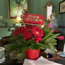 Angie's Floral Designs - Christmas bouquet