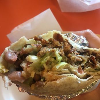 Taqueria Davis - Super burrito with carnitas! Soooooooo good - Mexican Near Me - Davis, California