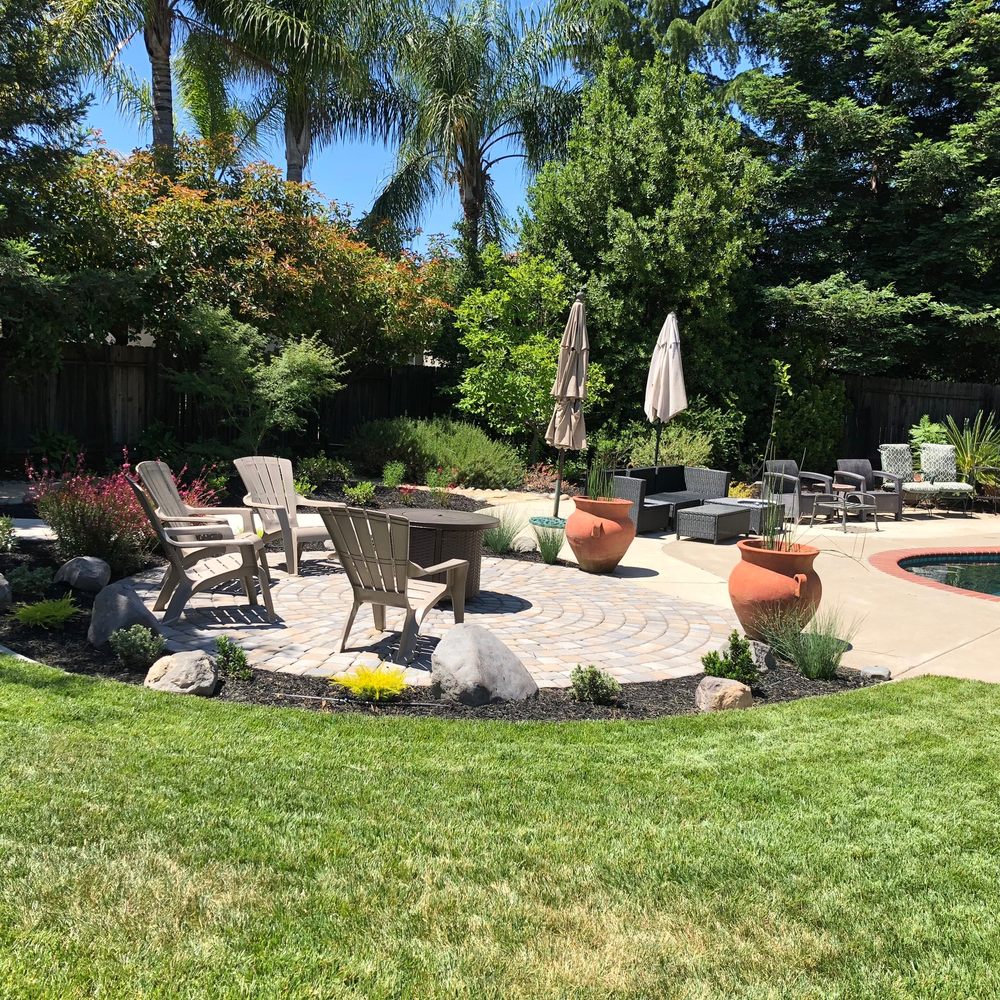 Olympus Pointe Landscape - sod and firepit - Landscaping Near Me - Roseville, California Olympus Pointe Landscape - sod and firepit - Landscaping Near Me - Roseville, California