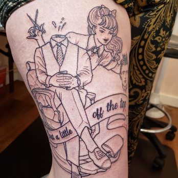 Lady Wolf Studio - Outline done in first session - Permanent Makeup Near Me - Seattle, Washington