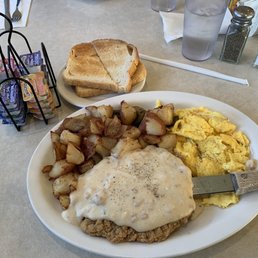 Country Fried Steak & Eggs